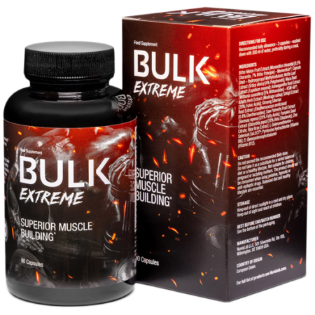 Bulk Extreme - New Supplement for Increasing Muscular Mass